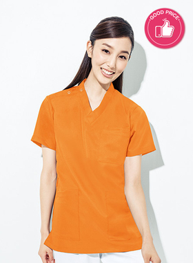 Badcrystal/晶至可定制logo薄款短袖工作服时尚简约大气11485B