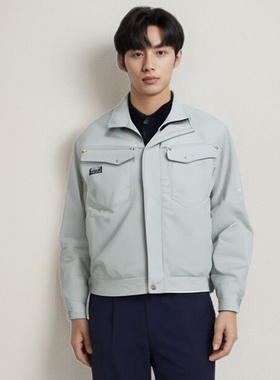 高端时尚面料功能性春秋夹克工作服套装可定制防静电晶至90600XH