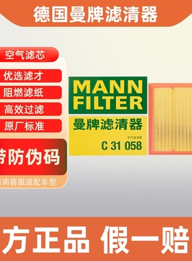 曼牌空气滤芯C31058适配WEY魏派蓝山高山1.5T空气格滤清器空滤