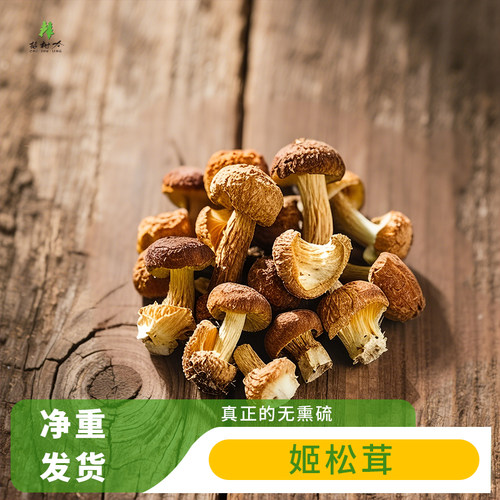 插树岭蘑菇无硫姬松茸干货