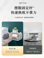 Toilet paper box, toilet tissue box, wall-mounted, non-perforating, waterproof toilet paper rack, tissue paper storage rack, toilet roll tube thumbnail 8