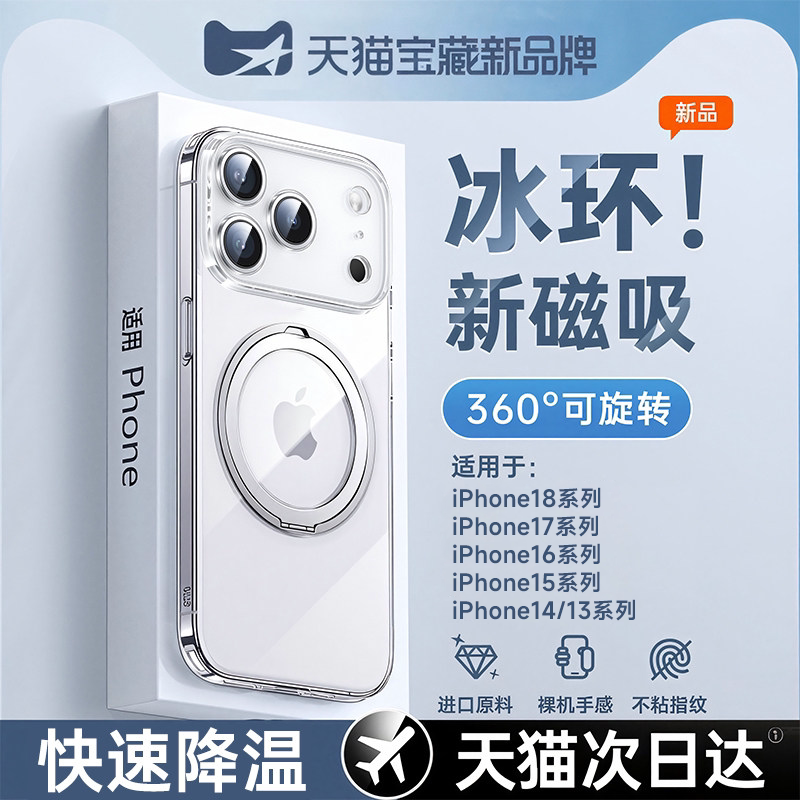 【冰环支点壳】新360°支架磁吸图片