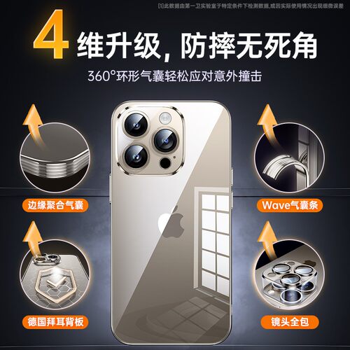 【小红书推荐】适用苹果16透明壳
