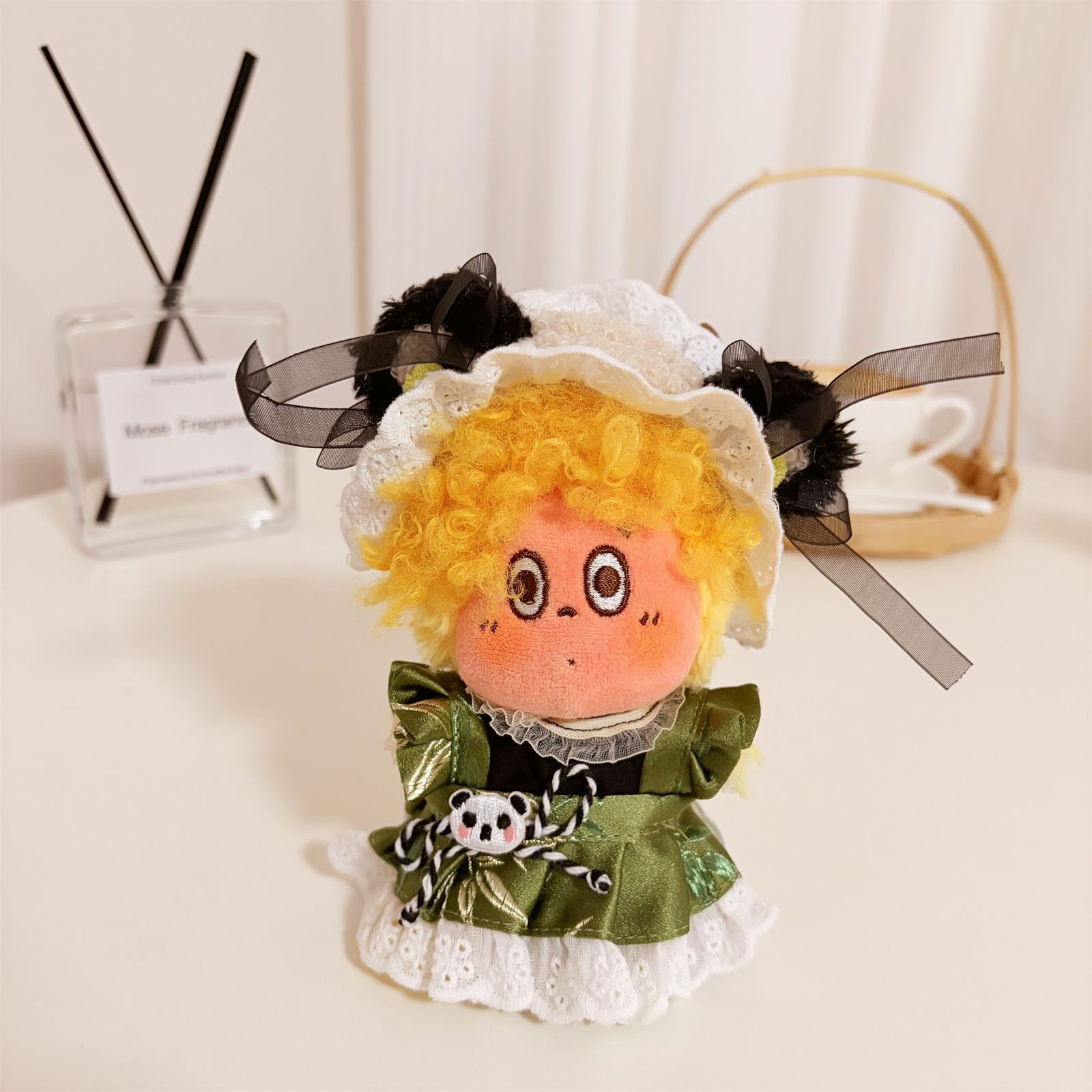 不含娃】123星星人系列毛绒挂件玩偶娃衣我们是星人围巾套装萌裙