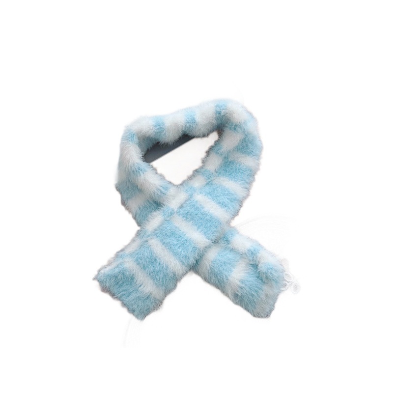 仅衣服】莉娜小熊衣服中号30cm娃衣20cm熊熊毛绒条纹围巾