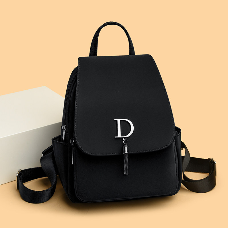 品牌专柜正品轻便大容量女士双肩包2025新款百搭牛津布包旅行背包