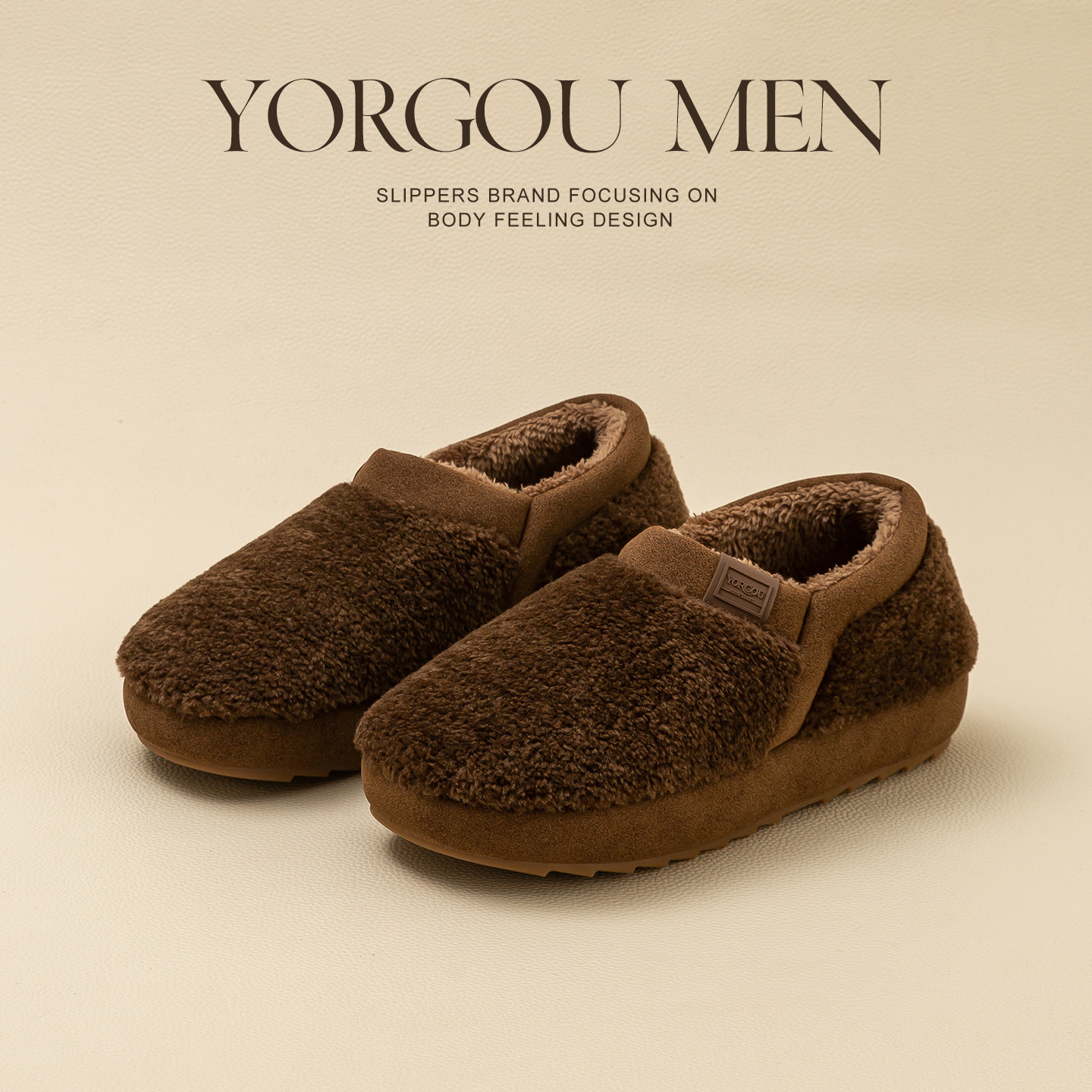 远港男士包跟棉鞋冬季外穿保暖