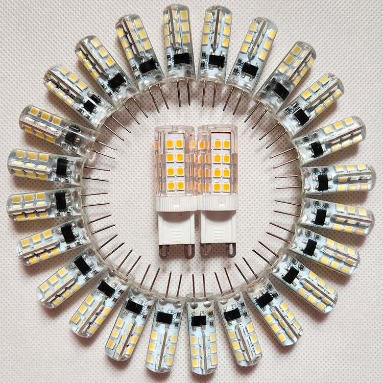 两脚家用插针led灯珠插脚220v镜前灯超亮g4小灯泡式两针二针插泡