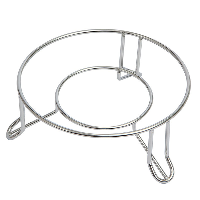 不锈钢锅架子厨房放锅架多层隔热炒锅架子火锅圈圆形三脚架置物架