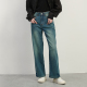 直筒显瘦牛仔裤 UGIZ2024年秋季 韩版 商场同款 女UCQH822 新品