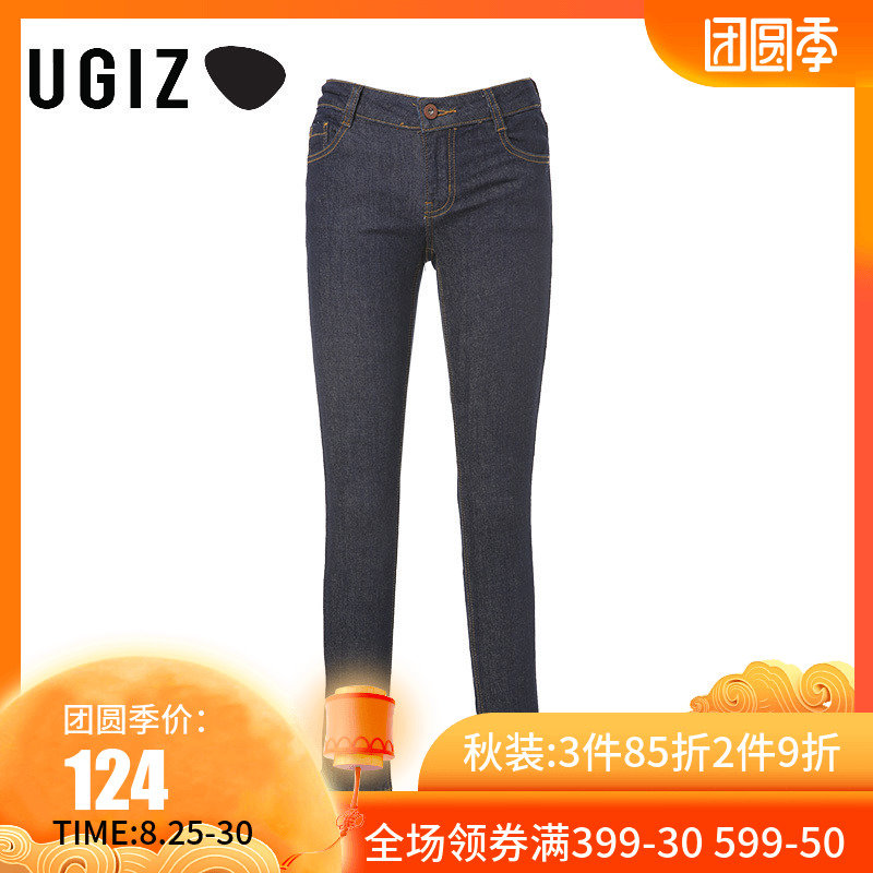 UGIZÅ£×пãÅ®2018´ºÇïװпîÅ®×°°Ù´î½ôÉíÐÝÏÐС½Å¿ãÅ®UAQB180B