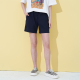 夏新品 韩版 女装 UGIZ商场同款 休闲显瘦松紧抽绳百搭短裤 女UBPG948