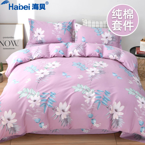 加厚纯棉印花四件套床品