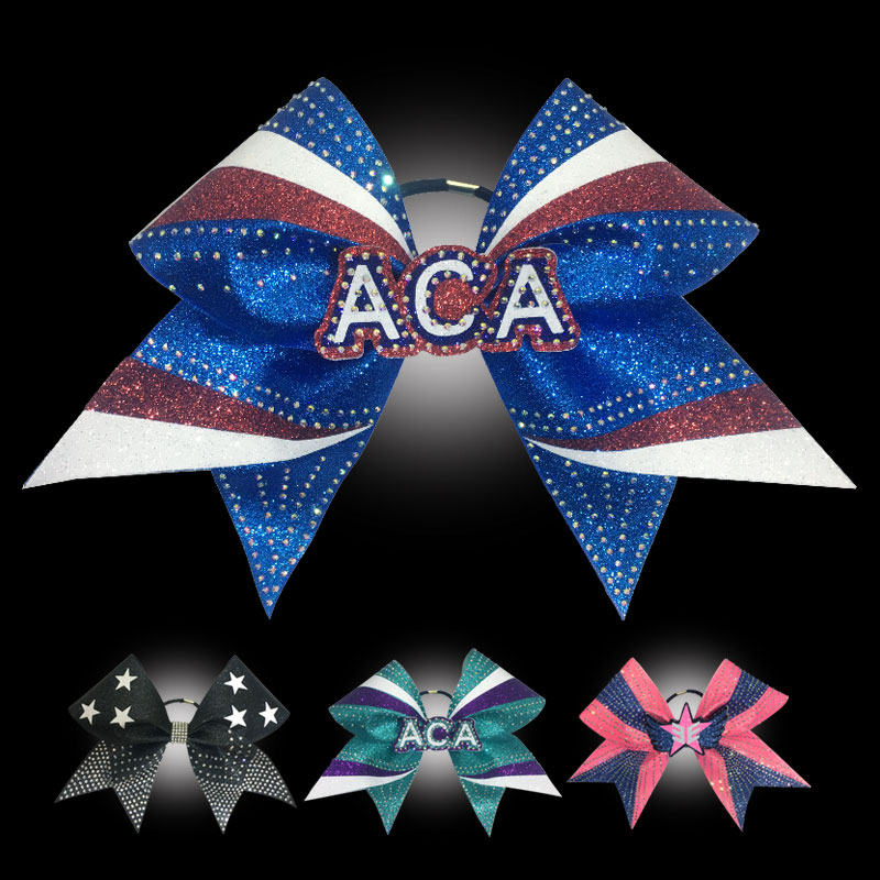 啦啦操头饰啦啦队头花蝴蝶结