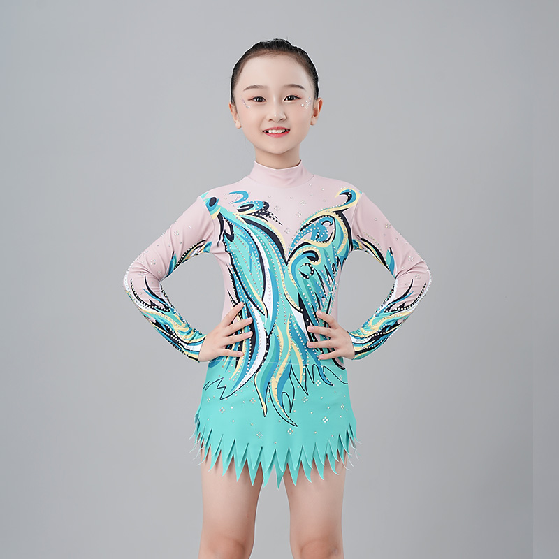 COPTER艺术体操比赛服啦啦队服装爵士舞蹈啦啦操服花球啦啦操预售