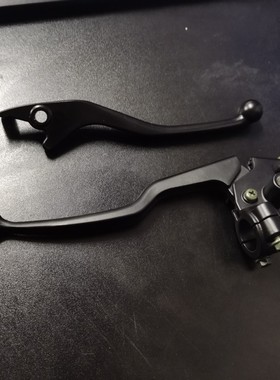 适用启典150KD150-F HLGK JVEZ摩托车左手把离合手柄后视镜座刹车
