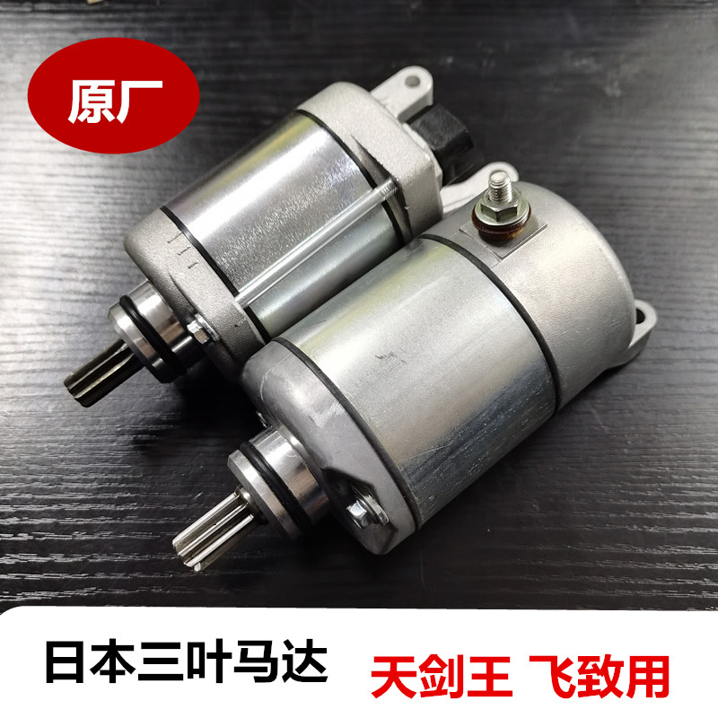 适用雅马哈原装三叶马达 启动电机 天剑王250飞致250 YS250魔术师
