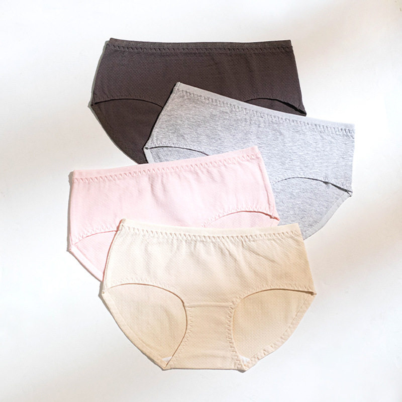 3条装内裤女士纯棉裆抑菌裆棉少女三角裤中腰大码女舒适透气短裤,女士内衣/男士内衣/家居服,女三角裤,淘宝优惠券,粉丝福利购,淘宝优惠卷