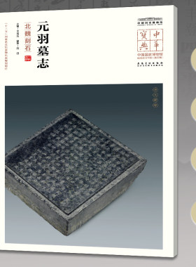 中华宝典 中国国家博物馆馆藏法帖书系（第五辑） 元羽墓志（北魏刻石）附简体旁注 原大精印 安徽美术出版社