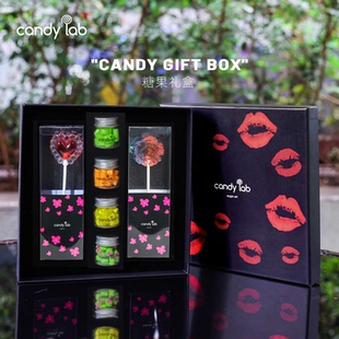 candylab手工创意水果味棒棒糖礼盒网红爆款 生日伴手送女生礼物
