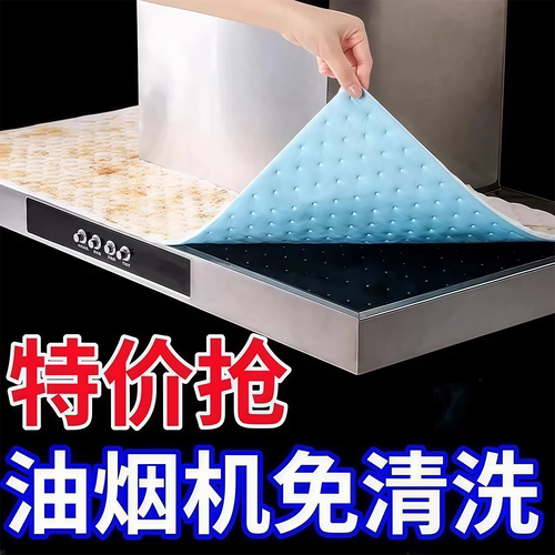 LEOUEANR/黎漾抽油烟机顶部防油吸油棉防渗透厨房油污垫BJ
