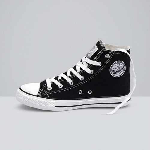 回力夏季男女学生高帮帆布鞋