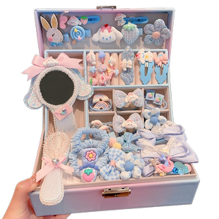 儿童女孩子生日礼物5女童8玩具7一9创意网红6以上10十公主发饰盒