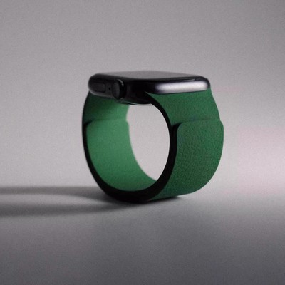 适用苹果iwatchs11手表S10表带硅胶9磁吸8荔枝纹7夏季6简约男女情侣款applewatch纯色4代SE高级感ultra3腕带