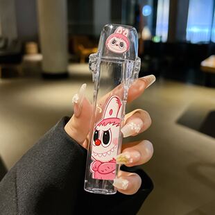 适用relax六代悦刻保护壳卡通labubu新款五代电子雾化器4无限四代5烟杆6代防摔尘旗舰店少女带挂链配件保护套