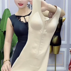 直播爆款小飞袖拉链塑身衣生物陶瓷7A抗菌无痕收腹连体衣后脱式女