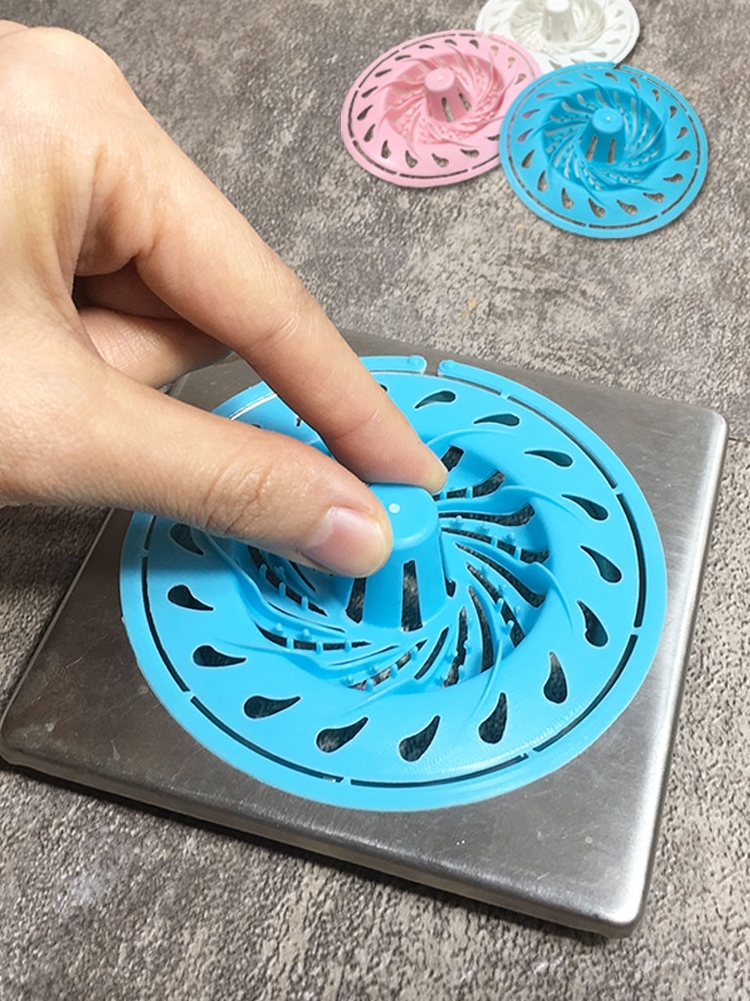 浴室下水道管隔离头发神器地漏盖