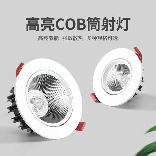 cob射灯筒灯聚光护眼灯
