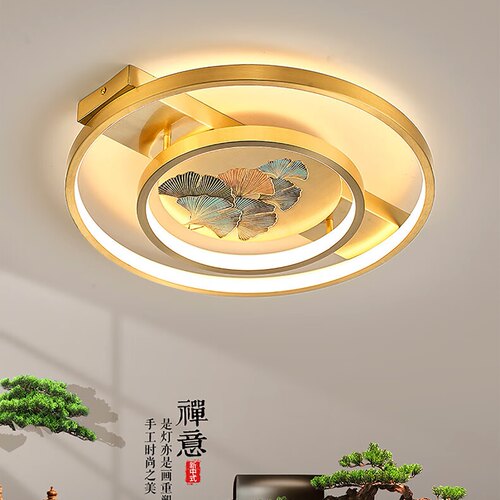 全铜新中式中国风吸顶灯