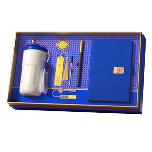 奖励优秀学生高档开学纪念品笔记本礼盒定制实用礼物学校校庆周年庆表彰学生实用商务会议礼品企业纪念品定制