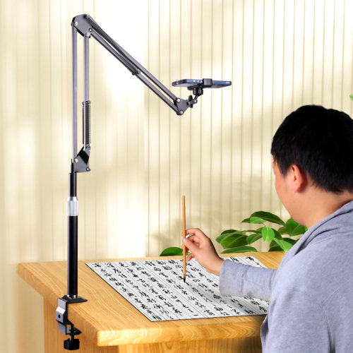 华固专业夹式高俯直播手机支架