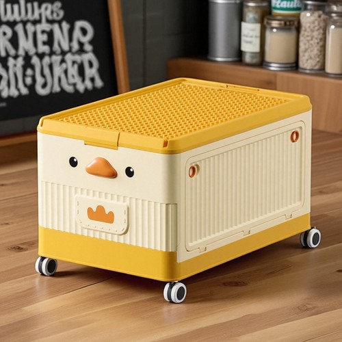 大容量萌趣儿童玩具收纳箱