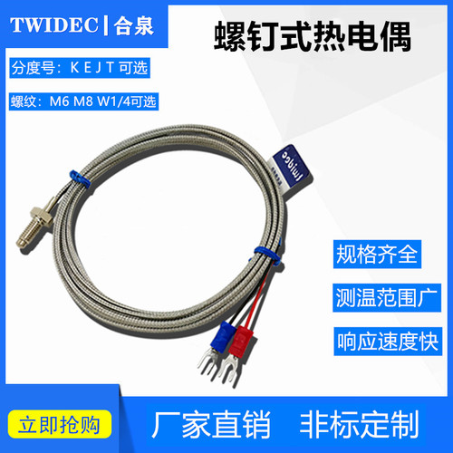 高精度螺钉热电偶非标