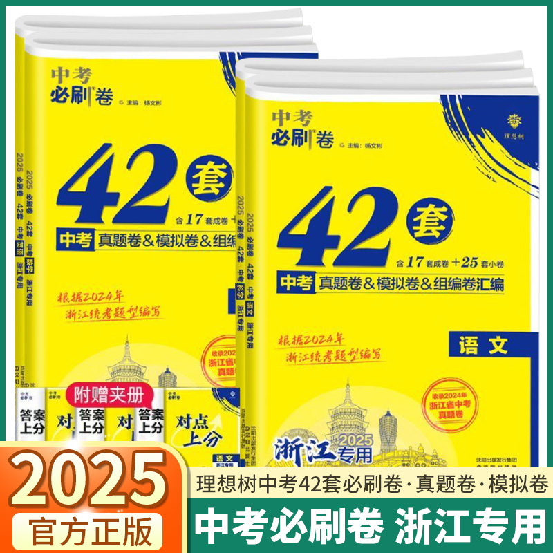 2025新版中考必刷卷42套
