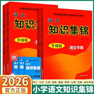 浙江专用2026版 全套同步训练练习 超能学典小学知识集锦语文数学英语基础知识课外阅读一年级二年级三年级四年级五年级六年级人教版