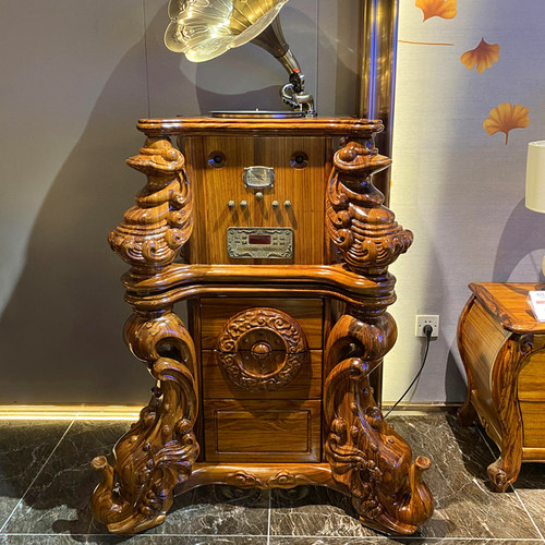 乌金木留声机欧洛仕欧式