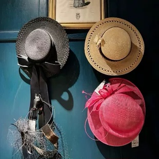 拉菲草帽 展會交單撤款 日本草帽 和紙帽 孤品清倉 真絲麻帽子