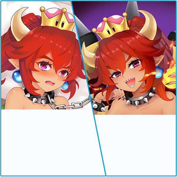 超级玛丽库巴姬等身抱枕罗塞塔Rosalina幽灵姬动漫二次元长枕套