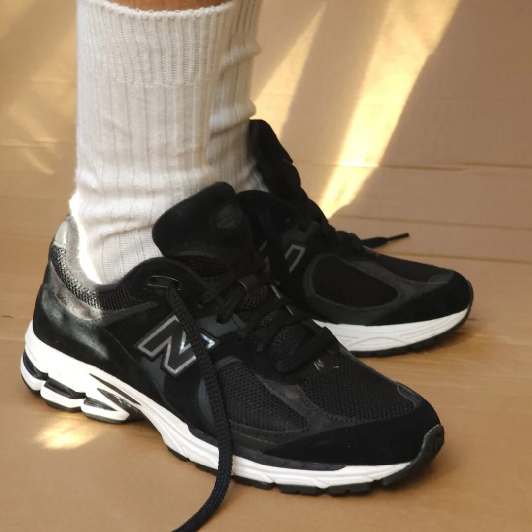 New Balance NB 2002R 耐磨透气休闲跑步鞋 男款 黑色M2002RBK