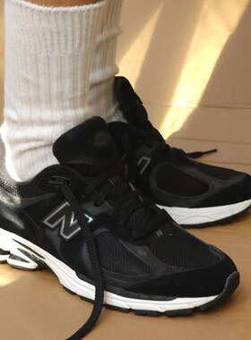 New Balance NB 2002R 耐磨透气休闲跑步鞋 男款 黑色M2002RBK