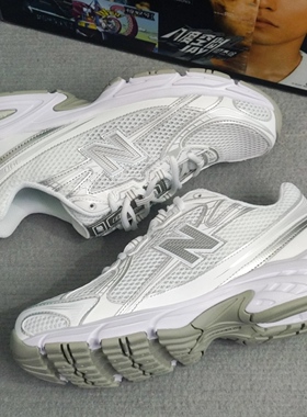 New Balance NB 740 时尚低帮通勤跑步鞋 男女同款 白色 U740WM2