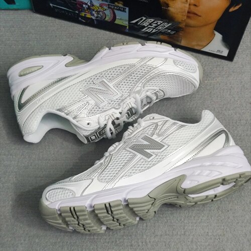 New Balance NB 740 时尚低帮通勤跑步鞋 男女同款 白色 U740WM2