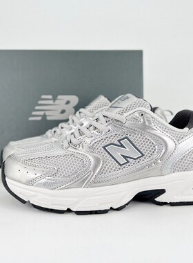 New Balance NB 530 Y2K 低帮通勤跑步鞋 男女同款 白色 MR530LG