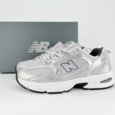 New Balance NB 530 Y2K 低帮通勤跑步鞋 男女同款 白色 MR530LG