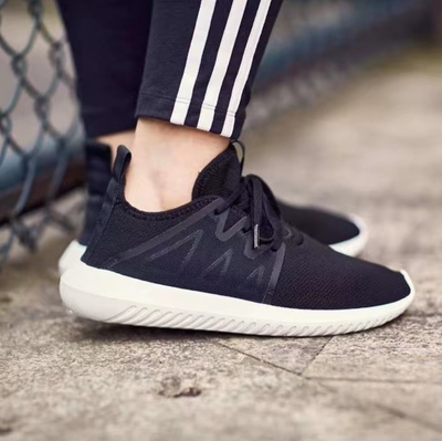 adidas originals Tubular Viral 2.0生活休闲鞋 女款 黑BY9742