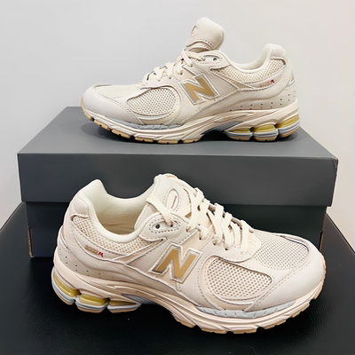 New Balance NB 2002R 复古低帮跑步鞋 男女同款 浅米色ML2002R3